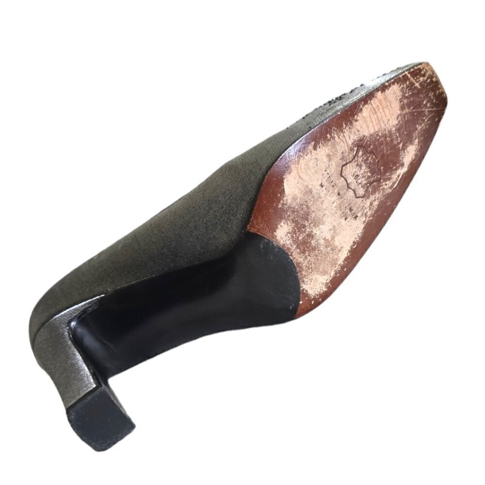 Stuart Weitzman Silver Explosion Rhinestone Squar… - image 6